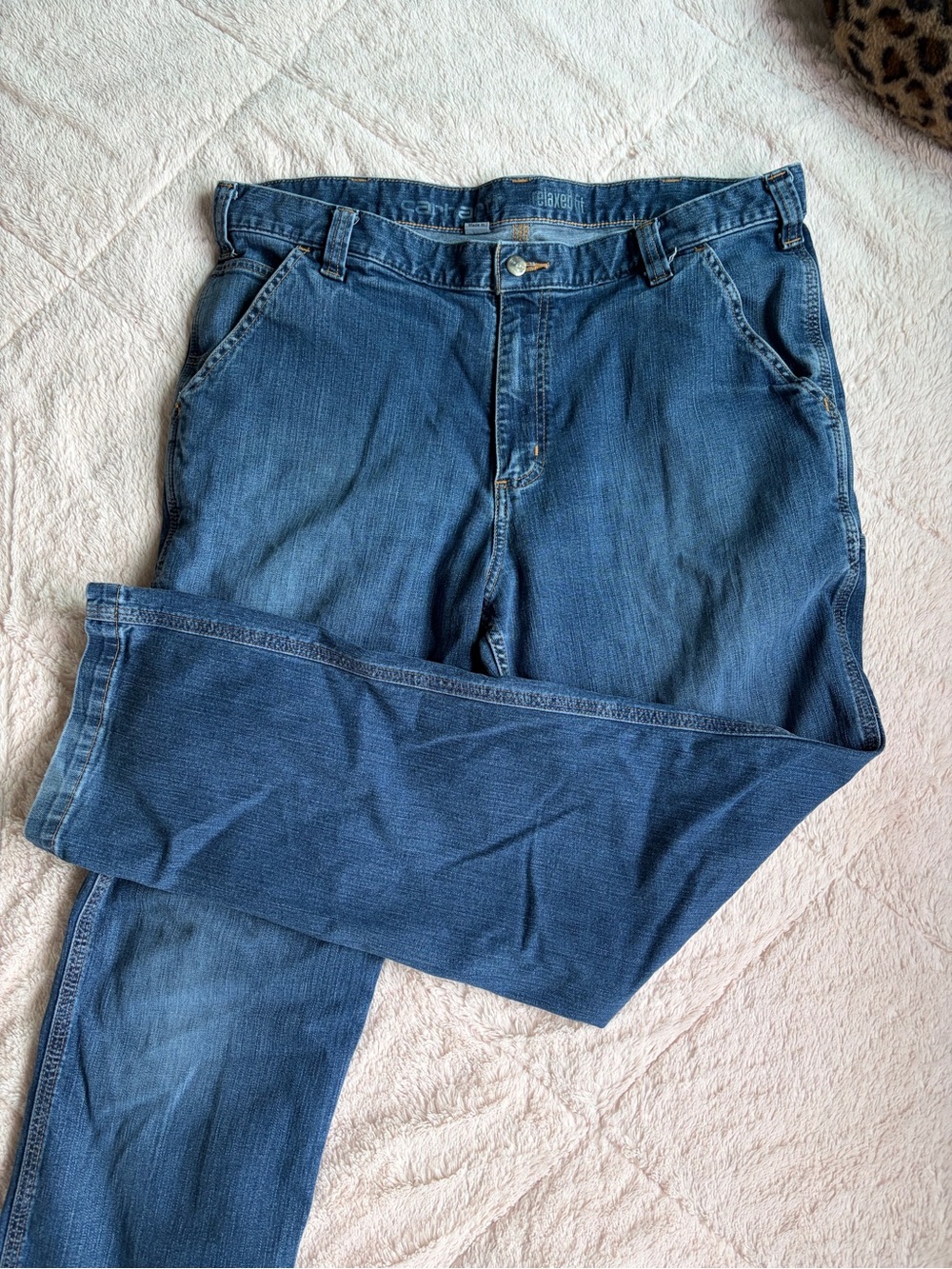Carhartt Men's 38 x 32 Relaxed Fit Jeans